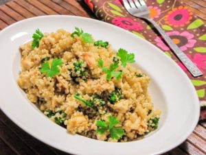 quinoa frango